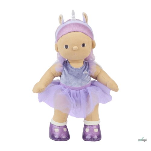 OLLIELLA DINKUM NAGY JÁTÉKBABA UNIKORNIS VIOLET