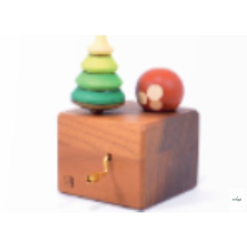 MADER ZENEDOBOZ FA + GOMBA PÖRGETTYŰVEL - STILLE NACHT