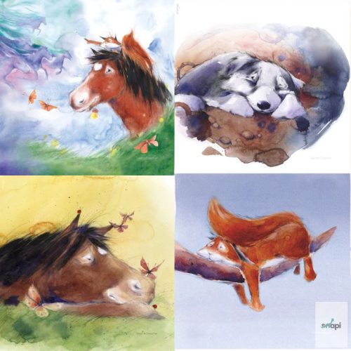 TOVERLUX STORYLUX KÉPSZETT A LÁMPÁBA,  Sophia Dresher  - 4 db