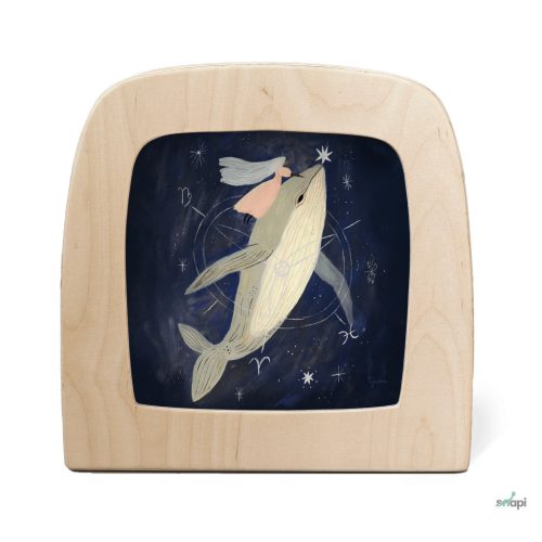 TOVERLUX KÉP A LÁMPÁBA, Tijana Draws - Whale