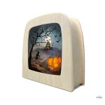  TOVERLUX KÉP A LÁMPÁBA,  Vogel Geluk - Halloween sziluet