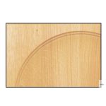 MADER TÁBLA PÖRGETTYŰHÖZ, 25 CM -  TÖLGY