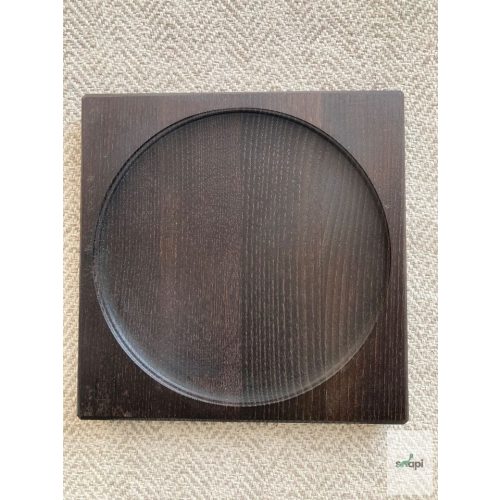 MADER TÁBLA PÖRGETTYŰHÖZ, 25 CM -  FEKETE TÖLGY