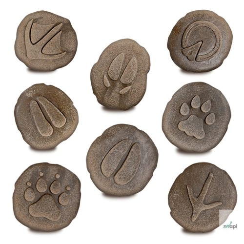 YELLOW DOOR NYOMOZÓ KŐSZETT, FARMUDVARI LÁBNYOMOK, 8 DB - előrendelésre