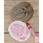 YELLOW DOOR NYOMOZÓ KŐSZETT, FARMUDVARI LÁBNYOMOK, 8 DB - előrendelésre