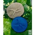 YELLOW DOOR NYOMOZÓ KŐSZETT, ERDEI LÁBNYOMOK, 8 DB - előrendelésre