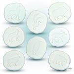 YELLOW DOOR NYOMOZÓ KŐSZETT, SARKI LÁBNYOMOK, 8 DB - előrendelésre